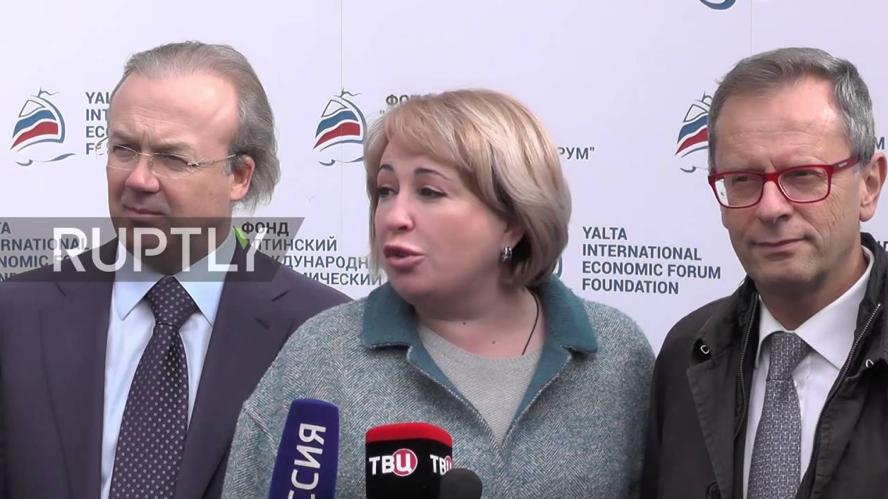 Russia: Italian politicians slam Russian sanctions during visit to Winery in Crimea Russia: Italian politicians slam Russian sanctions during visit to Winery in Crimea