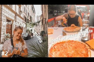 a lot of italian food in rome & florence | Interrail #2
