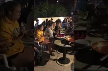 The best dinner ever in Naples experience Backapckers hostel