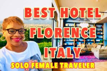 BEST FLORENCE HOTEL | Joy Hotel Florence, Italy | Where to Stay in Florence for Solo Female Traveler