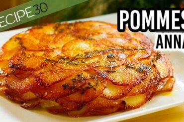 Pommes Anna with an Italian spin
