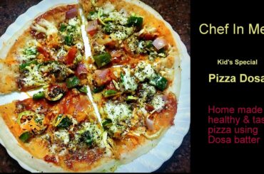 Pizza Dosa in Tamil| Kid's special