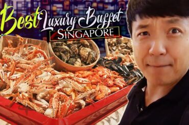 BEST LUXURY BUFFET in Singapore!? Colony Buffet Review at Ritz Carlton