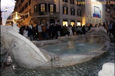 Travel Food and Lifestyle- A tour in Piazza di Spagna Rome Italy