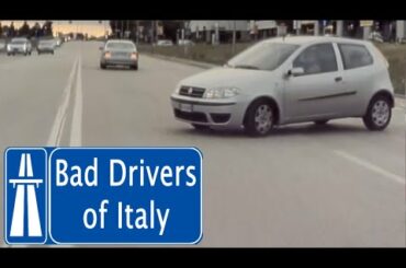 BAD DRIVERS OF ITALY dashcam compilation 12.05