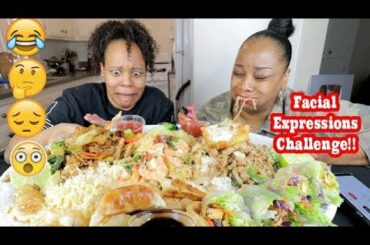 THAI FOOD (FACIAL EXPRESSIONS CHALLENGE) MUKBANG!