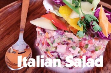 Italian Salad Recipe || A Healthy Salad Recipe ||