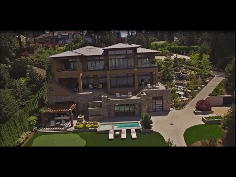 Inside Beautiful Lakefront Estate in Washington Inside Beautiful Lakefront Estate in Washington