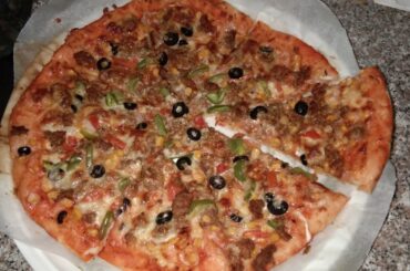 Mutton tikka pizza recipe | Mutton keema | Dhanak channel