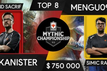 Mengucci vs kanister $750 000 [TOP 8] Mythic Championship VII 7 MTG Arena 2019