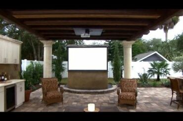 Italian Inspired Outdoor Room