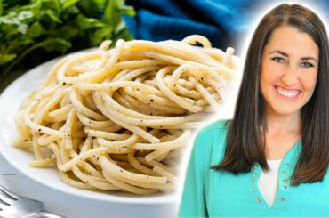 How to Make Authentic Cacio e Pepe | The Stay At Home Chef