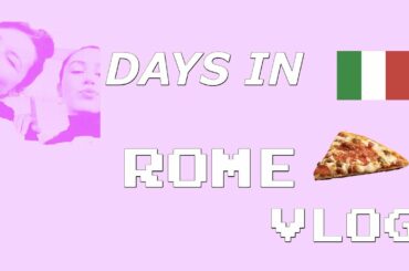 DAYS IN ROME : ITALIAN FOOD, BEACH & HILLSONG - TRAVEL VLOG