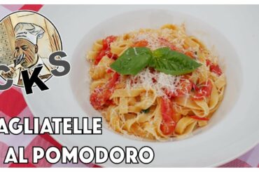 Classic Italian Tagliatelle In a Fresh Tomato Sauce (Cosimo tour)
