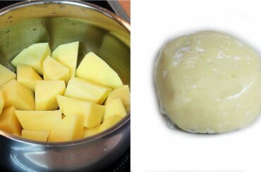 Potato Fufu: Fresh Potato Fufu using Potatoes | Flo Chinyere