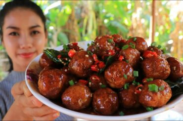 Yummy cooking chicken meatballs recipe - Natural Life TV Cooking