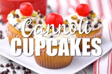 CANNOLI CUPCAKES RECIPE