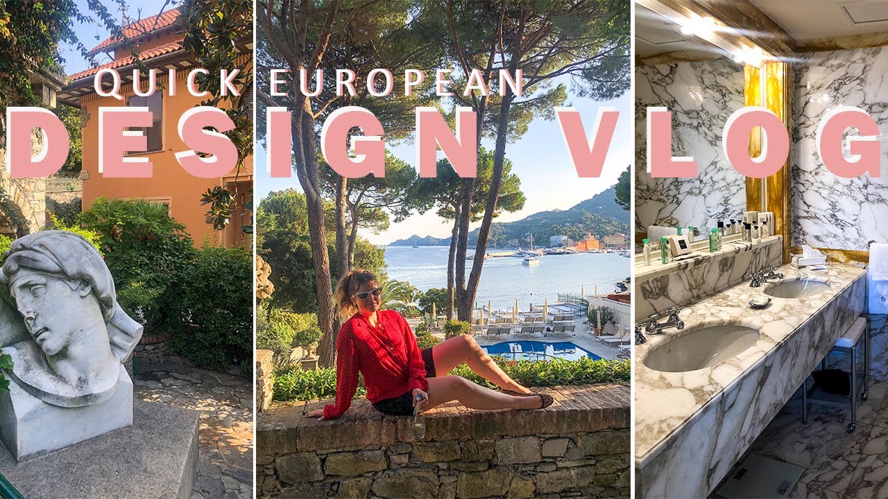 Design Vlog — Quick Trip to London & Italian Coast Design Vlog -- Quick Trip to London & Italian Coast