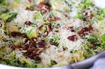 Cacio e Pepe Brussels Sprouts