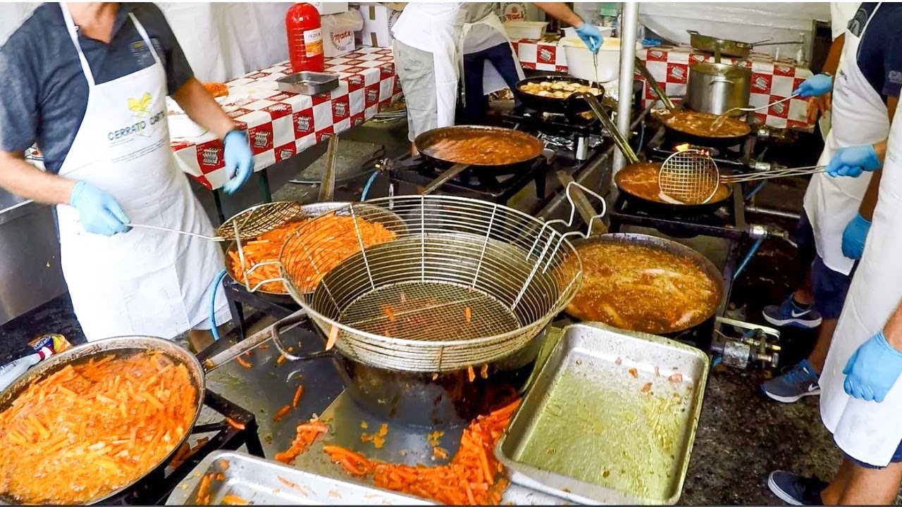 Traditional Italian Fried Food Mix. Street Food from Piedmont, Italy Traditional Italian Fried Food Mix. Street Food from Piedmont, Italy