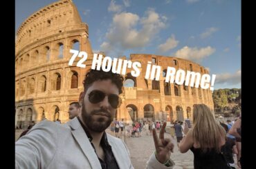Rome Travel Vlog: 72 Hours to See it All!