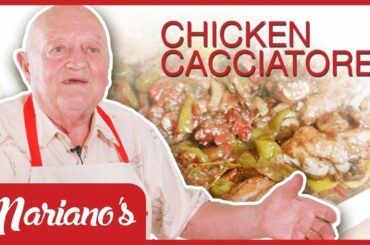 "You cant beat this!" Chicken Cacciatore || Mariano's Cooking