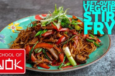 Delicious Chinese Stir Fry Recipe with Leftover Vegetables! | Wok Wednesdays