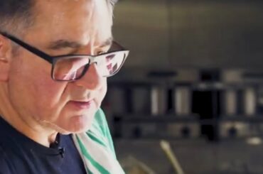 Guy Grossi cooks his famous lamb shoulder at Garum