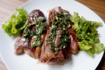 Keto Lamb Steak with Italian Salsa Verde Recipe