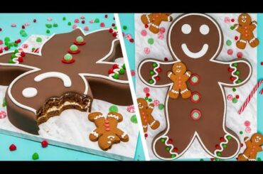 BIGGEST Gingerbread Man In The World?? | Holiday Baking Ideas | How To Cake It with Yolanda Gampp