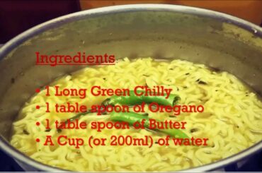 Best Maggi Masala recipe with Italian Twist | Maggie Recipe for bachelors | restaurant style maggi