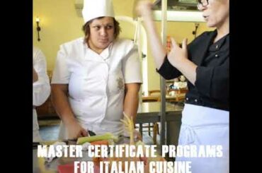 Master Certificate Programs for Italian Cuisine - 1 October 2018 - 1 month - 100 hours