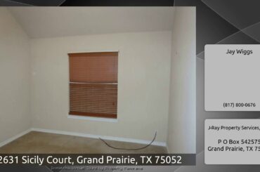 2631 Sicily Court, Grand Prairie, TX 75052