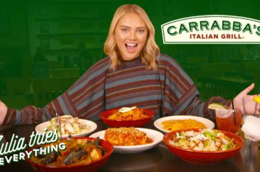 Trying 34 Of The Most Popular Menu Items At Carrabba's Italian Grill