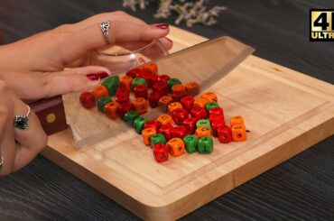 Stop Motion Cooking - How To Make Bruschetta For Best Friend Forever | Asmr Eating 4K