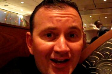 NAPKIN DANCE Truffles Restaurant Main Dining Room Carnival Legend Cruise Ship