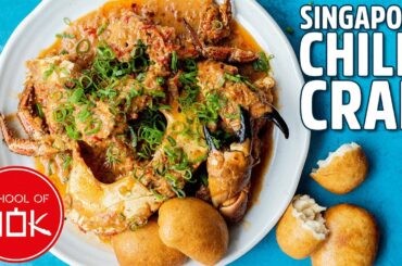 Delicious Singapore Chilli Crab Recipe! | Wok Wednesdays
