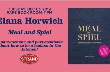 Elana Horwich | Meal and a Spiel