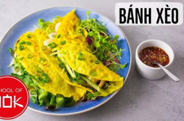 Delicious Vietnamese Pancake (Bánh Xèo) Recipe! | Wok Wednesdays