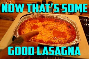 How the Hillbilly makes Lasagna