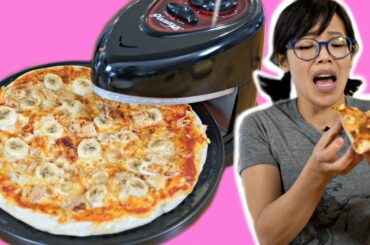 TUNA BANANA & BANANA CURRY Pizza - Presto Pizzazz Plus Gadget Test