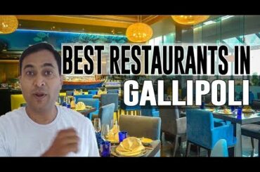 Best Restaurants and Places to Eat in Gallipoli, Italy