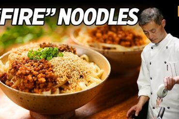 The Magic of "Fire" Noodles l Best Unknown Street Food of China