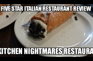 5 star review Italian Restaurant (Luigi's D'italia) kitchen nightmare