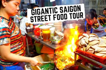 UNREAL STREET FOOD in Vietnam | Vietnamese SEAFOOD feast | Best street food in Ho Chi Minh City