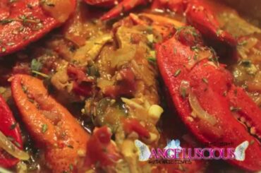Snapper and Lobster Claws in White Wine Tomato Sauce (Seafood Stew)