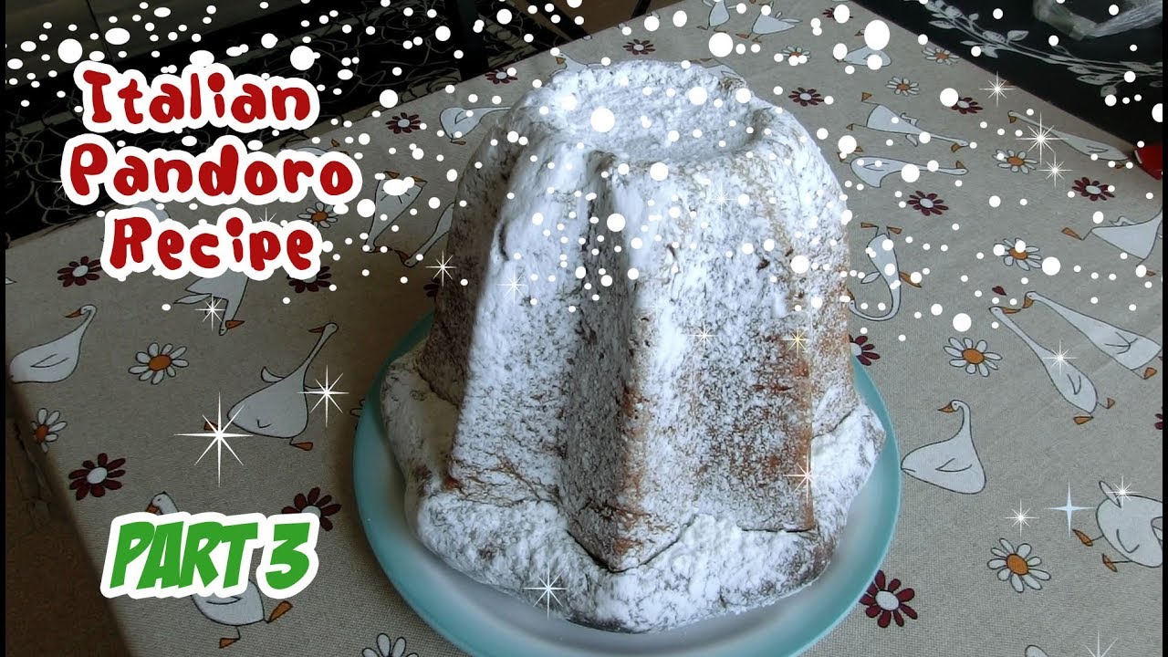The true recipe of the Italian Pandoro Christams cake (PART 3) The true recipe of the Italian Pandoro Christams cake (PART 3)