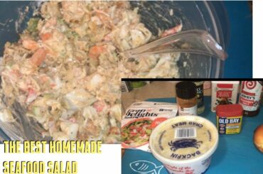 HOMEMADE SEAFOOD SALAD RECIPE