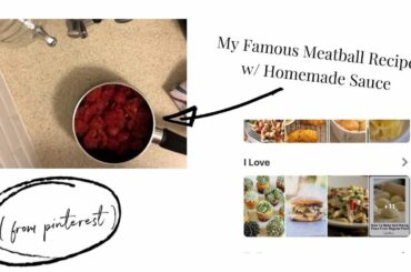My Famous Meatball Recipe (even my Italian Boyfriend approves)