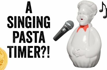 Kitchen gadget testing - Al dente singing pasta timer